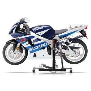 Chariot de Déplacement compatible avec Suzuki GSX-R 600 01-03 gris - Idéal pour Garage, 300 kg