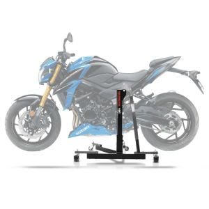 Lève moto centrale compatible avec Suzuki GSX-S 750 17-21 gris ConStands Power-Evo