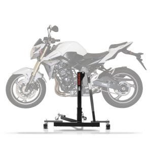 Lève moto centrale compatible avec Suzuki GSR 750 11-16 gris ConStands Power-Evo