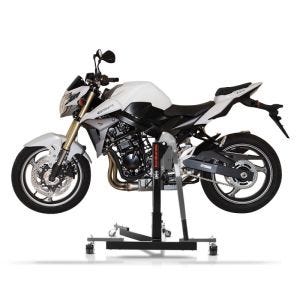 Chariot de Déplacement compatible avec Suzuki GSR 750 11-16 gris - Idéal pour Garage, 300 kg