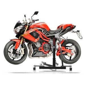 Chariot de Déplacement compatible avec Benelli Century Racer 1130 11-12 gris - Idéal pour Garage, 300 kg