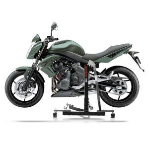 Chariot de Déplacement compatible avec Kawasaki ER-6n 06-11 gris - Idéal pour Garage, 300 kg