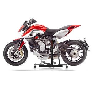 Chariot de Déplacement compatible avec MV Agusta Rivale 13-18 gris - Idéal pour Garage, 300 kg