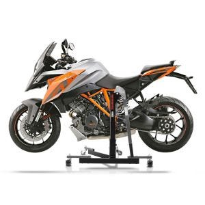 Chariot de Déplacement compatible avec KTM 1290 Super Duke GT 16-20 gris - Idéal pour Garage, 300 kg