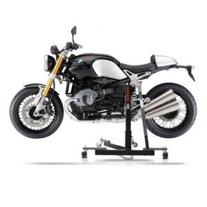 Chariot de Déplacement compatible avec BMW R NineT 14-23 gris - Idéal pour Garage, 300 kg