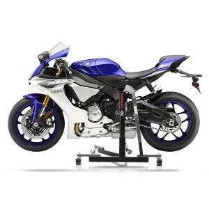 Chariot de Déplacement compatible avec Yamaha YZF-R1 15-25 gris - Idéal pour Garage, 300 kg