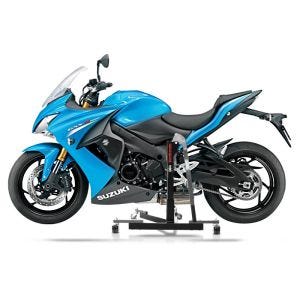 Chariot de Déplacement compatible avec Suzuki GSX-S 1000 F 15-21 gris - Idéal pour Garage, 300 kg