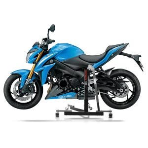 Chariot de Déplacement compatible avec Suzuki GSX-S 1000 15-25 gris - Idéal pour Garage, 300 kg