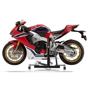 Chariot de Déplacement compatible avec Honda CBR 1000 RR Fireblade 17-19 gris - Idéal pour Garage, 300 kg
