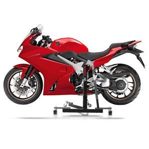 Chariot de Déplacement compatible avec Honda VFR 800 F 02-13 gris - Idéal pour Garage, 300 kg