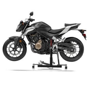 Chariot de Déplacement compatible avec Honda CB 500 F 16-18 gris - Idéal pour Garage, 300 kg