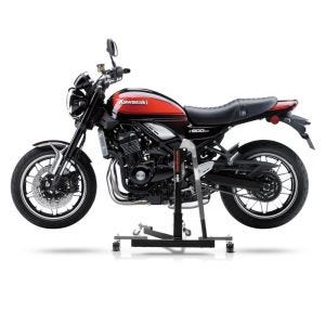 Chariot de Déplacement compatible avec Kawasaki Z 900 RS / Cafe 18-25 gris - Idéal pour Garage, 300 kg