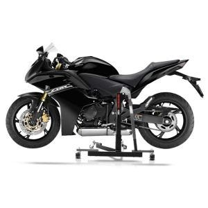 Chariot de Déplacement compatible avec Honda CBR 600 F 99-07 gris - Idéal pour Garage, 300 kg