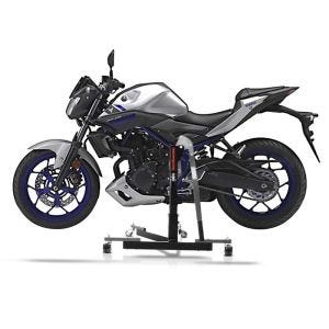 Chariot de Déplacement compatible avec Yamaha MT-03 16-22 gris - Idéal pour Garage, 300 kg