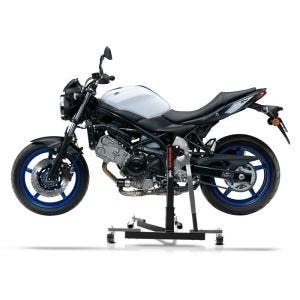 Chariot de Déplacement compatible avec Suzuki SV 650 / X 16-25 gris - Idéal pour Garage, 300 kg