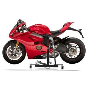 Chariot de Déplacement compatible avec Ducati Panigale V4 / S 18-24 gris - Idéal pour Garage, 300 kg