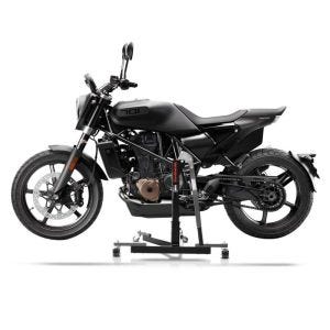 Chariot de Déplacement compatible avec Husqvarna Svartpilen 701 19-20 gris - Idéal pour Garage, 300 kg