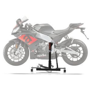 Lève moto centrale compatible avec Aprilia RS4 125 / RS 125 11-25 gris ConStands Power-Evo