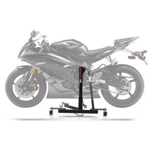 Lève moto centrale compatible avec Yamaha YZF-R6 03-05 gris ConStands Power-Evo
