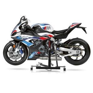 Chariot de Déplacement compatible avec BMW M 1000 RR 21-24 gris - Idéal pour Garage, 300 kg