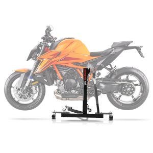 Lève moto centrale compatible avec KTM 1390 Super Duke R / EVO 24-25 gris ConStands Power-Evo