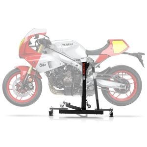 Lève moto centrale compatible avec Yamaha XSR 900 GP 24-25 gris ConStands Power-Evo