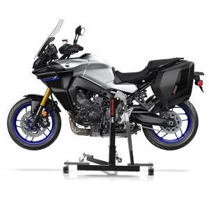 Chariot de Déplacement compatible avec Yamaha Tracer 9 / GT 21-25 gris - Idéal pour Garage, 300 kg