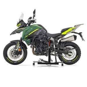 Chariot de Déplacement compatible avec Benelli TRK 702 23-25 gris - Idéal pour Garage, 300 kg