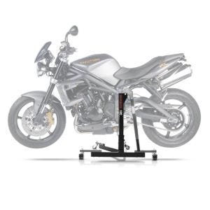 Lève moto centrale compatible avec Triumph Street Triple / R 07-22 gris ConStands Power-Evo