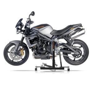 Chariot de Déplacement compatible avec Triumph Street Triple Rx 15-16 gris - Idéal pour Garage, 300 kg