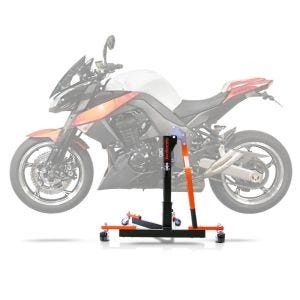 Lève moto centrale compatible avec Kawasaki Z 1000 10-13 orange ConStands Power-Evo