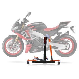 Zentralständer Aprilia Tuono V4 Factory 2021 orange Motorradheber ConStands Power-Evo_1