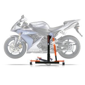 Lève moto centrale compatible avec Yamaha YZF-R1 04-06 orange ConStands Power-Evo