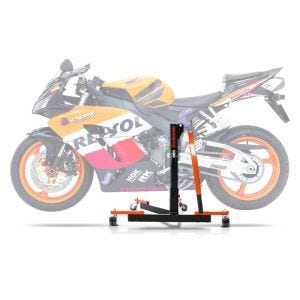 Lève moto centrale compatible avec Honda CBR 1000 RR Fireblade 04-07 orange ConStands Power-Evo