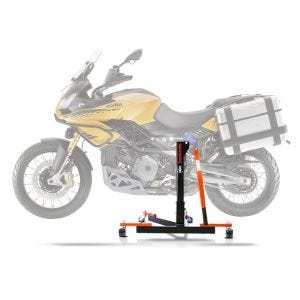 Lève moto centrale compatible avec Aprilia Caponord 1200 Rally 15-16 orange ConStands Power-Evo