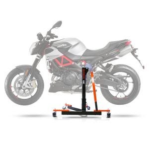 Zentralständer Aprilia Shiver 750 07-16 orange Motorradheber ConStands Power-Evo_0