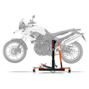 Lève moto centrale compatible avec BMW F 700 GS 13-17 orange ConStands Power-Evo