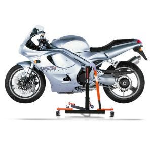 Chariot de Déplacement compatible avec Triumph Daytona 955i 99-01 orange - Idéal pour Garage, 300 kg