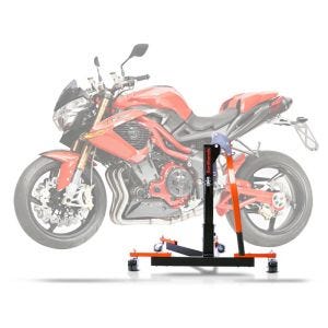 Lève moto centrale compatible avec Benelli TreK 1130 / Amazonas 07-16 orange ConStands Power-Evo