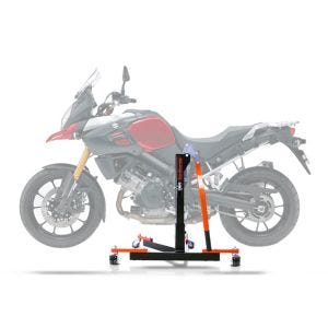 Lève moto centrale compatible avec Suzuki V-Strom 1000 14-19 orange ConStands Power-Evo