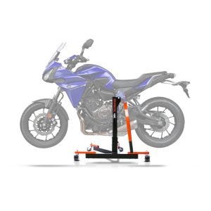 Lève moto centrale compatible avec Yamaha MT-07 Tracer 16-24 orange ConStands Power-Evo
