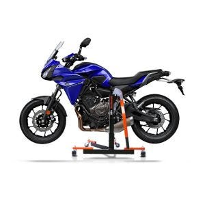 Chariot de Déplacement compatible avec Yamaha MT-07 Tracer 16-24 orange - Idéal pour Garage, 300 kg