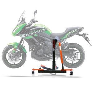 Lève moto centrale compatible avec Kawasaki Versys 650 06-25 orange ConStands Power-Evo