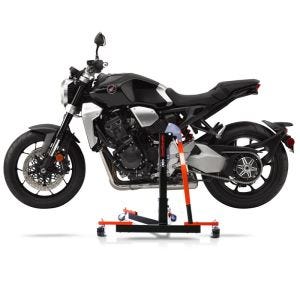 Chariot de Déplacement compatible avec Honda CB 1000 R 18-25 orange - Idéal pour Garage, 300 kg