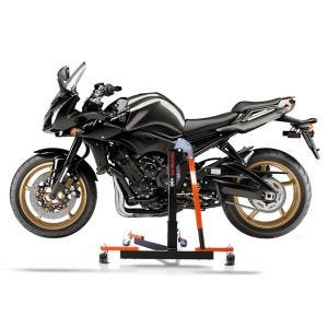 Chariot de Déplacement compatible avec Yamaha FZ1 / Fazer 06-15 orange - Idéal pour Garage, 300 kg
