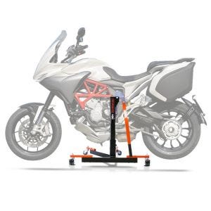 Lève moto centrale compatible avec MV Agusta Turismo Veloce 14-25 orange ConStands Power-Evo