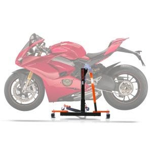 Lève moto centrale compatible avec Ducati Panigale V4 / S 18-24 orange ConStands Power-Evo