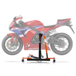 Lève moto centrale compatible avec Honda CBR 600 RR 24-25 orange ConStands Power-Evo