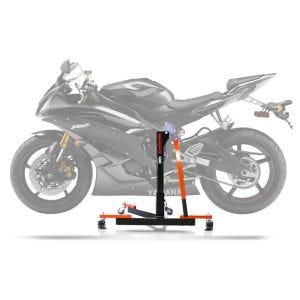 Lève moto centrale compatible avec Yamaha YZF-R6 03-05 orange ConStands Power-Evo