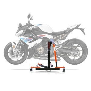 Zentralständer BMW S 1000 R 2021 orange Motorradheber ConStands Power-Evo_1